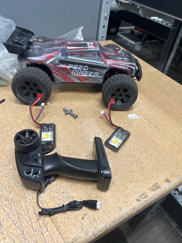 Photo 2 of **unable to test**
DEERC 9206E DIY Extra Shell 1:10 Scale Large RC Cars,48+ KM/H Hobby Grade High Speed Remote Control Car for Adults Boys,All Terrain 4WD 2.4GHz Off Road Monster RC Truck with 2 Battery for 40+ Min Play