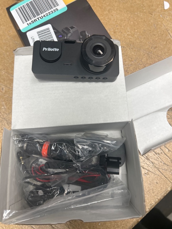 Photo 2 of 3 Channel Dash Cam Front and Rear Inside, 4K Full UHD 170 Deg Wide Angle Dashboard Camera with 32GB SD Card,Built in IR Night Vision,G-Sensor,WDR,Loop Recording
