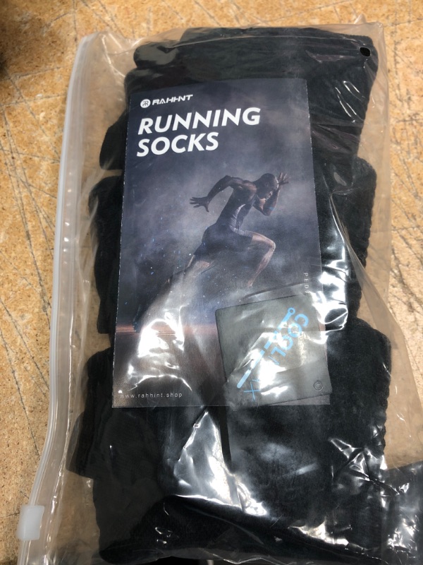 Photo 1 of 3 PACK BLACK RUNNING SOCKS