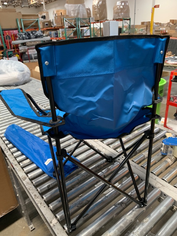 Photo 4 of ***USED - DIRTY - NO PACKAGING***
Damei century Portable Camping Chairs Enjoy The Outdoors with a Versatile Folding Chair, Sports Chair, Outdoor Chair & Lawn Chair, Blue Blue-1