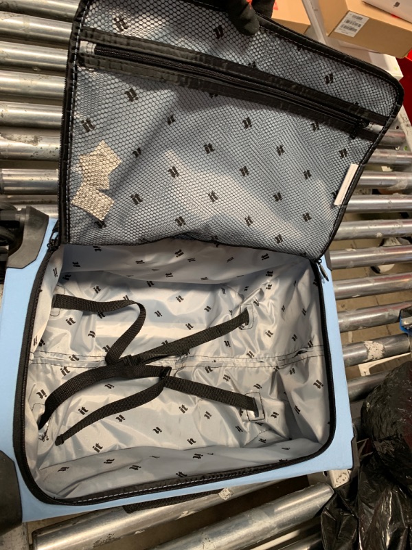 Photo 4 of it luggage MaXpace 22" Softside UltraLight Carry-On Spinner, Placid Blue 22" Placid Blue