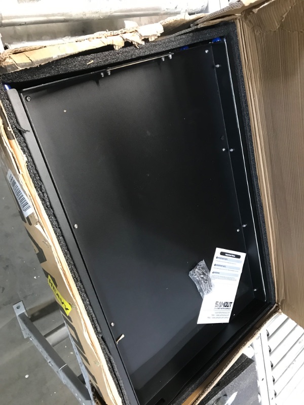 Photo 1 of SAMOUT Fridge Slide with Chopping Board, Inner 29.2 x 18.7in, Vehicle Refriderator Slider with 4 Buckle Straps, Max 287 LBS, 3rd Gen Fridge Slide 30" with Cutting Table