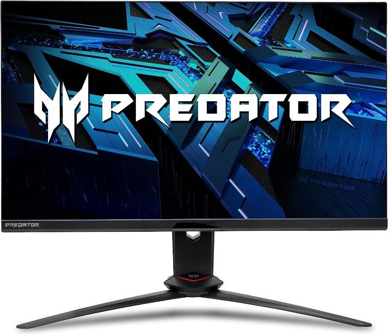 Photo 1 of Acer Predator 27" WQHD 2560 x 1440 IPS Gaming Monitor | NVIDIA G-SYNC | 360Hz | Up to 0.4ms | DisplayHDR600 | DCI-P3 | Delta E<2 | TUV/Eyesafe | Display Port 1.4 & 2 x HDMI 2.0 | XB273U Fbmiiprzx
