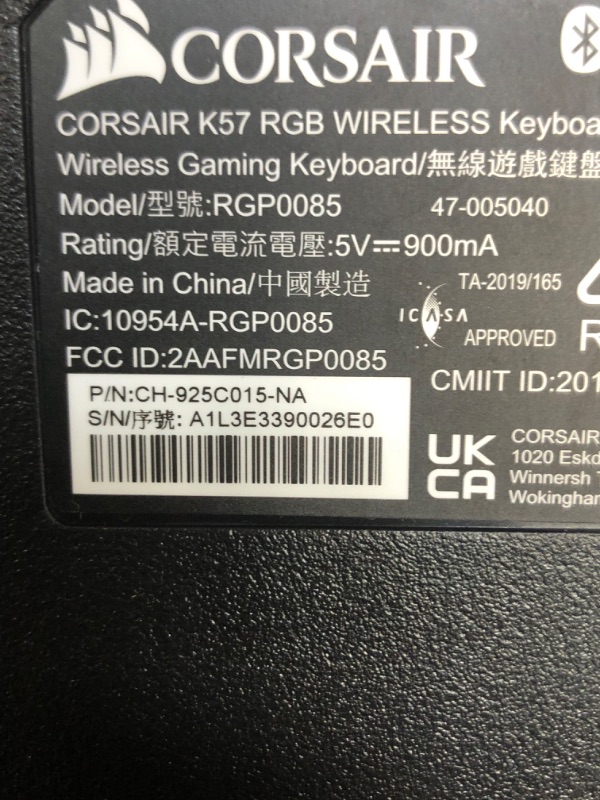 Photo 3 of Corsair K55 RGB PRO XT - Dynamic Per-Key RGB Backlighting - Six Macro Keys with Elgato Stream Deck Software Integration - IP42 Dust and Spill-Resistant - QWERTY US Layout - Black