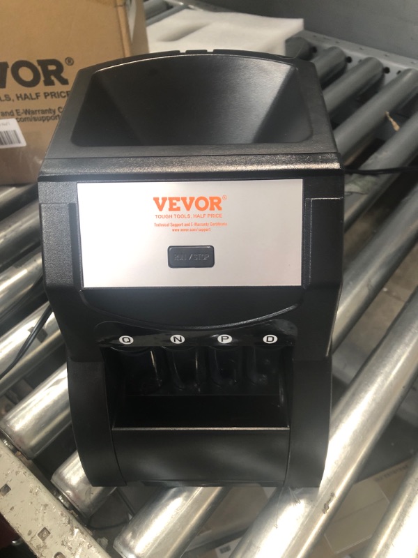 Photo 2 of USD Coin Sorter, Coin Sorter Machine for USD Coin 1? 5? 10? 25?, Sorts up to 230 Coins/min, Coin Sorter and Wrapper Machine Holds 200 Coins Included 4 Coin Tubes, Black