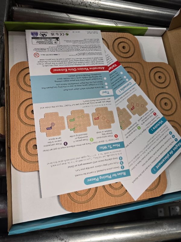 Photo 1 of *READ NOTES*Marbles Otrio Wood Strategy-Based Board Game for Adults, Families and Kids