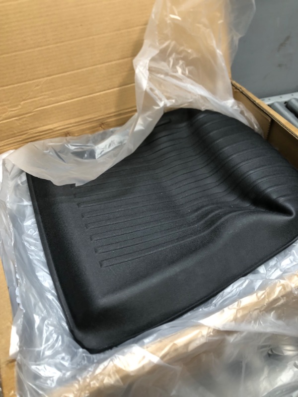 Photo 4 of 2024 New Version Tesla Model 3 Highland Floor Mats Custom Fit All Weather TPE Cargo Liner Cargo Trunk Accessories,Compatible 2021 2022 Tesla Model 3 (2024 Model 3 Full Floor Mat Kit) 2024 Model 3 Full Floor Mats Set