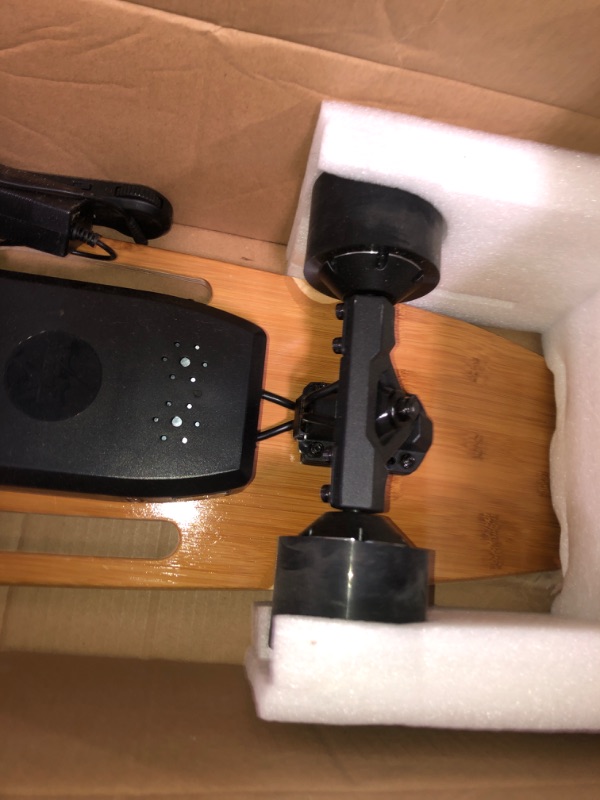 Photo 7 of (PARTS ONLY)Jking Electric Skateboard Electric Longboard with Remote Control Electric Skateboard,700W Hub-Motor ,16.7 MPH Top Speed,8.2 Miles Range,3 Speeds Adjustment,12 Months Warranty