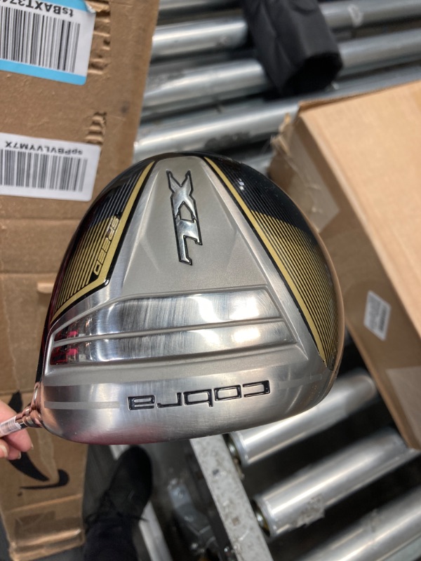 Photo 3 of [STOCK PHOTO FOR REFERENCE]
Cobra Golf 2022 LTDX Max Men's Driver Matte Black-Gold Fusion Right UST Helium Nanocore Regular 10.5 degrees