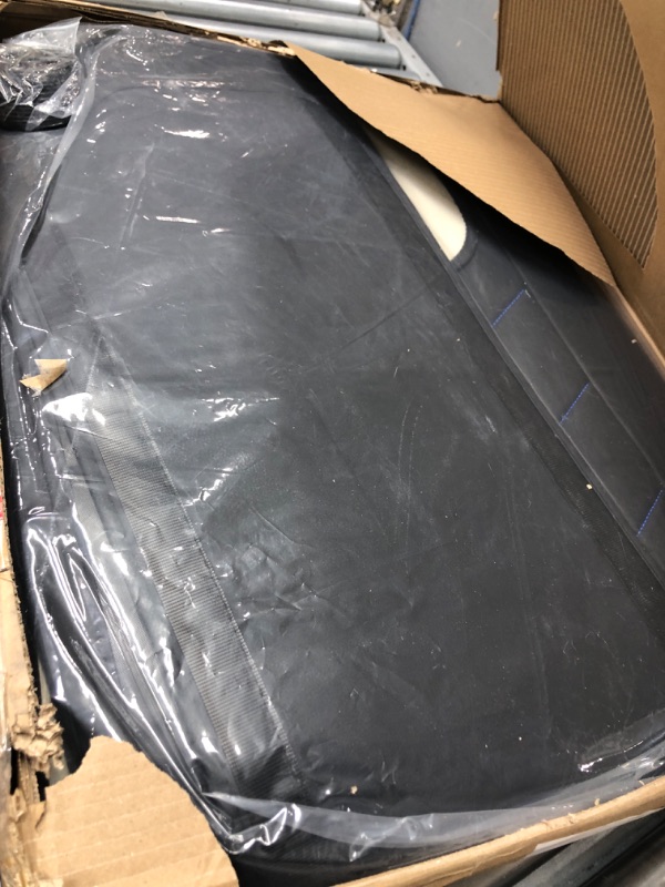 Photo 1 of *UNKNOWN MODEL*- black leather car seat covers 