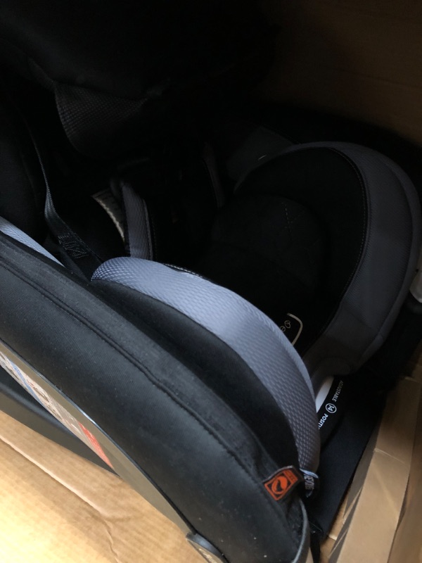 Photo 3 of ***USED - LIKELY MISSING PARTS - UNABLE TO VERIFY FUNCTIONALITY***
Evenflo Revolve360 Slim 2-in-1 Rotational Car Seat with Quick Clean Cover (Salem Black)