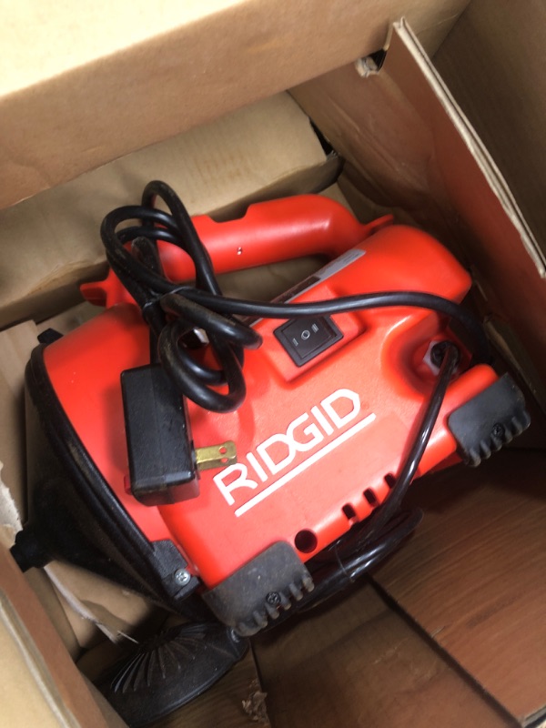 Photo 2 of **SEE NOTES** RIDGID PowerClear 120-Volt Drain Cleaning Machine Kit for Tubs, Showers, and Sinks