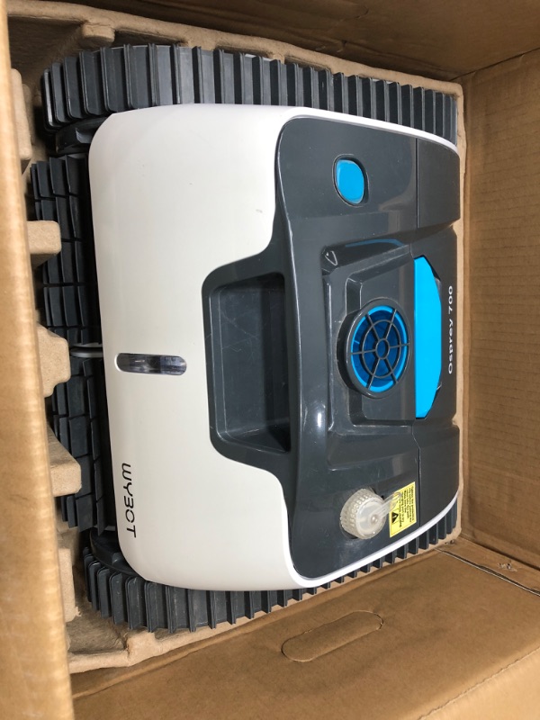 Photo 2 of **SEE NOTES** WYBOT The First Wall Climbing Robotic Pool Cleaner with APP, Excellent Suction Power, Smart Navigation Technology, 9200mAH Large Battery, LED Indicator, Automatic Pool Vacuum for Inground Pools