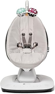 Photo 1 of 4moms MamaRoo Multi-Motion Baby Swing, Bluetooth Baby Swing with 5 Unique Motions, Grey