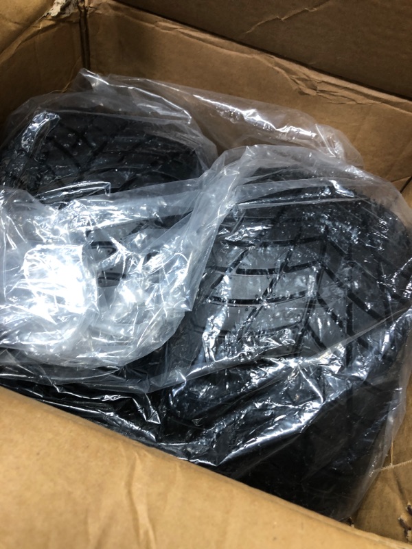 Photo 2 of VEVOR Go Kart Tires and Rims, 2pcs Front Tires Rims, Go Cart Wheels and Tires 10"x4.5" Front, HUB- Rim Fit Bolt Pattern 58 mm/2.28 inch with 3 Holes, Drift Trike, Buggy