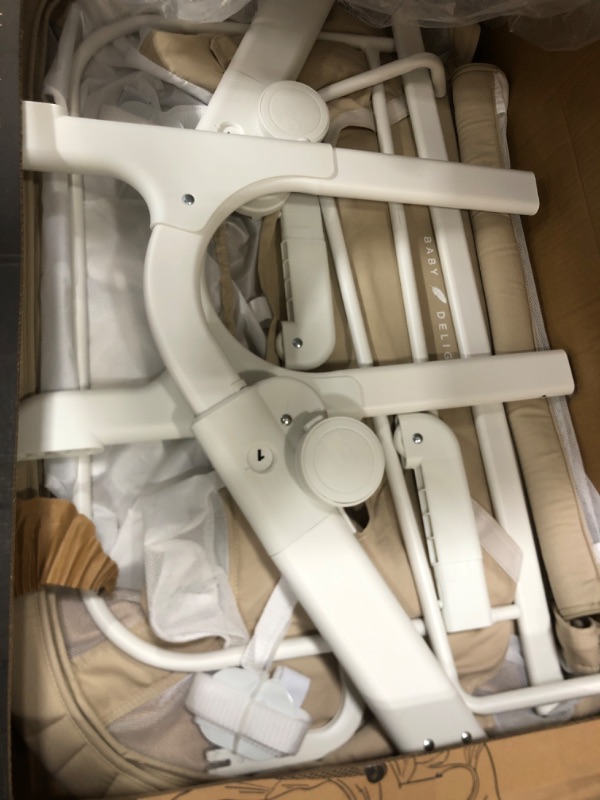 Photo 1 of Baby Delight Beside Me Dreamer Bassinet | Bedside Sleeper & Baby Bassinet | 6-Position Height Adjustment | Organic Oat