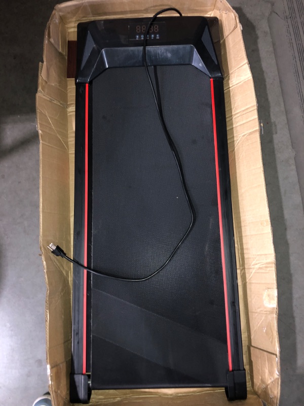 Photo 2 of (READ FULL POST) UREVO Walking Pad,Under Desk Treadmill for Office and Home, Portable Walking Jogging Machine with Remote Control and LED Display
