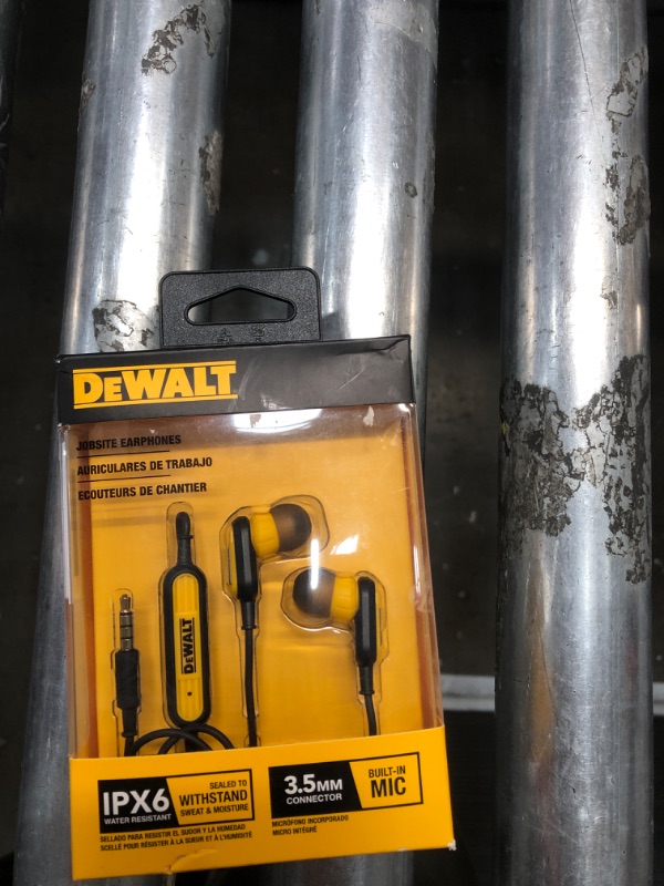 Photo 1 of Dewalt Jobsite Earphones