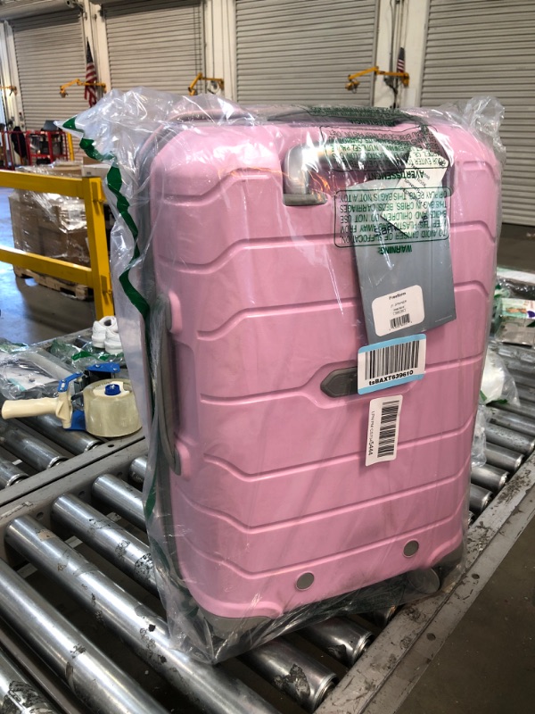 Photo 2 of ***SEE NOTES*** Samsonite Freeform Hardside Expandable with Double Spinner Wheels, Carry-On 21-Inch, Pink Rose Carry-On 21-Inch Pink Rose