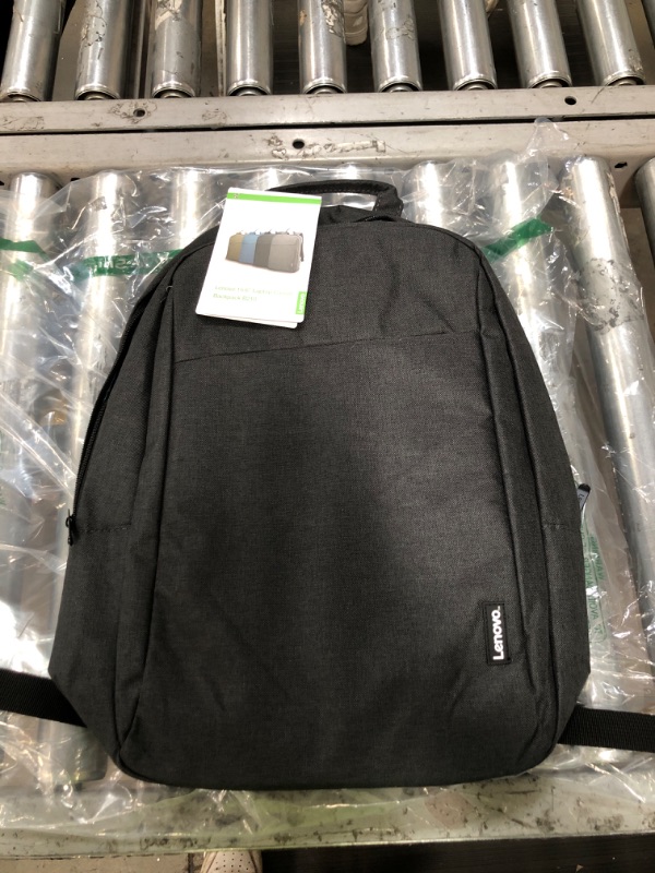 Photo 1 of Lenovo Laptop Backpack B210, 15.6-Inch Laptop/Tablet, Durable, Water-Repellent, Lightweight, Clean Design, Sleek for Travel, Business Casual or College, GX40Q17225, Black Casual Backpack- Black 15.6 inch B210 Black