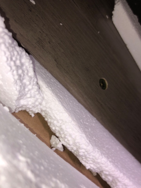 Photo 1 of HOOBRO Coffee Table, Farmhouse Coffee Table for Living Room, 2-Tier Center Table with Storage Shelf, X Design Metal Side Frame, Easy Assembly, for Apartment, Reception Room, Greige BG10KF01