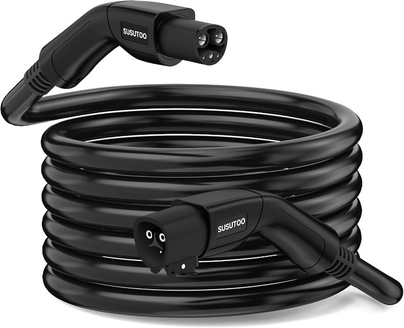 Photo 1 of 23 Feet Tesla Extension Cord, AC 48Amp Tesla Charger Extension Cable, Upgraded Tesla Charging Cable for Tesla Model Y/3/S/X, Fits All Tesla Mobile Chargers or Wall Connectors, Tesla EV Extension Cord