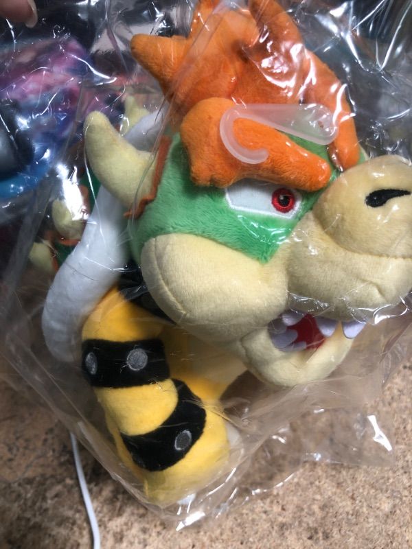 Photo 1 of Little Buddy Super Mario All Star Collection 1423 Bowser Stuffed Plush, 10",Multi-Colored & Super Mario All Star Collection 1428 Ghost Boo Stuffed Plush, 4" Stuffed Plush + Plush, 4"