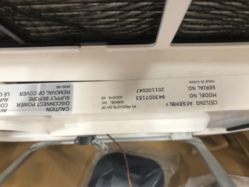 Photo 2 of Coleman Mach AC Ceiling Assembly 9430-720 White Non Ducted Bluetooth
