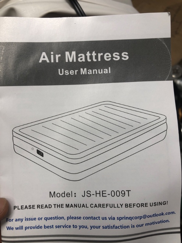 Photo 1 of Air mattress with built in pump