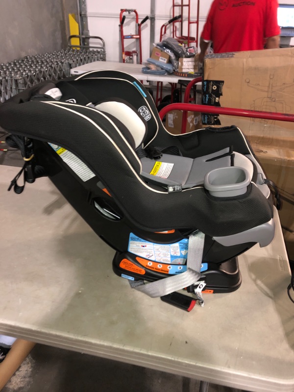 Photo 4 of (READ FULL POST) Graco Extend2Fit Convertible Car Seat, 2023, Gotham
