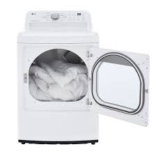 Photo 1 of LG 7.3-cu ft Electric Dryer (White) ENERGY STAR