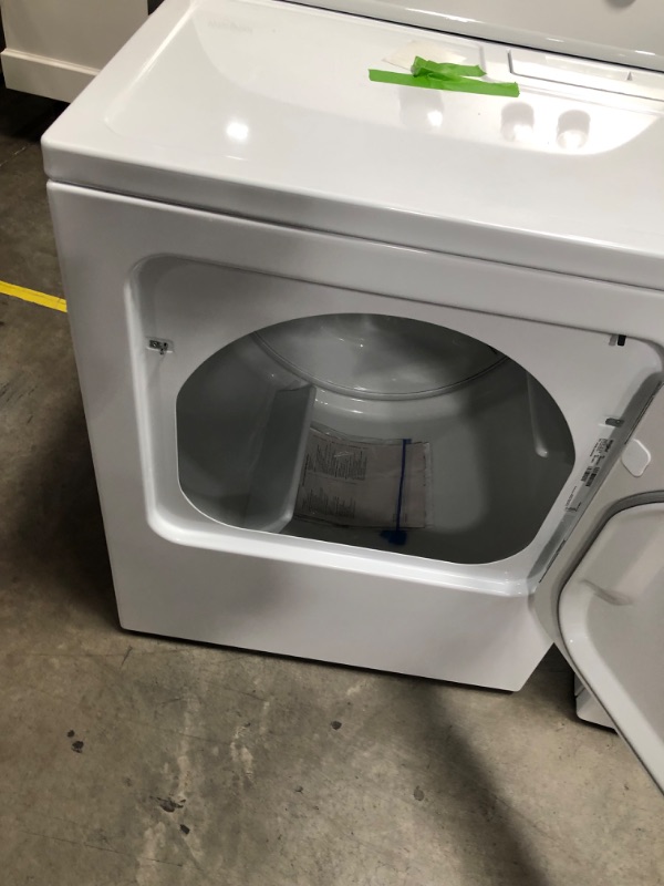 Photo 3 of Whirlpool 7-cu ft Electric Dryer (White)