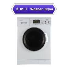 Photo 1 of Equator Advanced Appliances Compact 1.57-cu ft Capacity White Ventless All-in-One Washer/Dryer Combo
