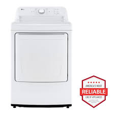 Photo 1 of LG 7.3-cu ft Electric Dryer (White) ENERGY STAR
