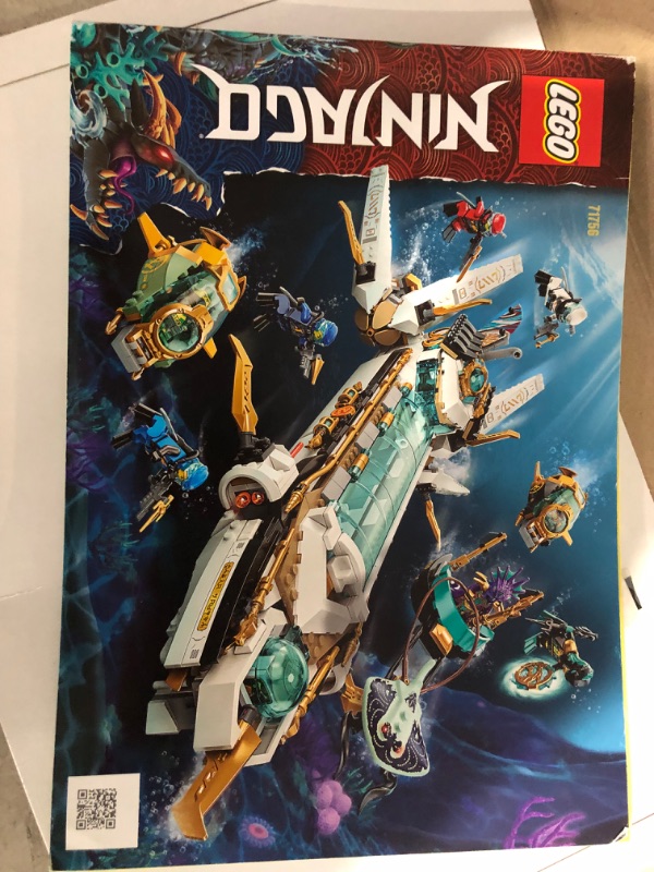 Photo 10 of **READ NOTES, MISSING PARTS, SOLD FOR PARTS, NON-REFUNDABLE**
\LEGO 71756 NINJAGO Hydro Bounty Building Set