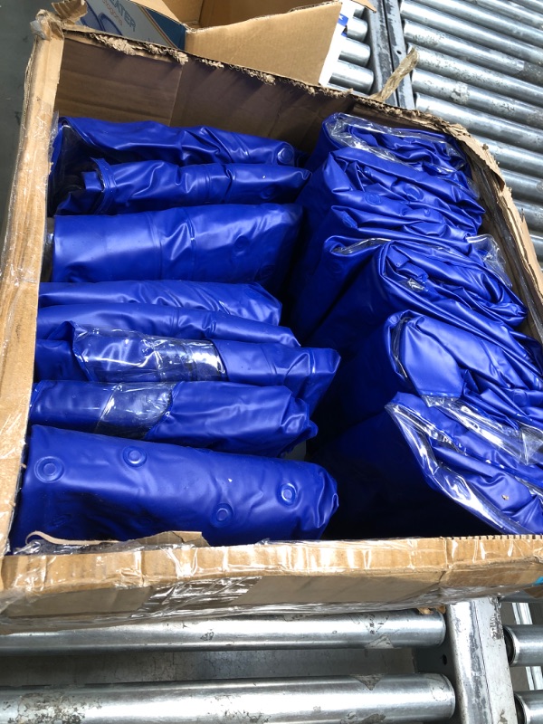 Photo 1 of GoFloats Inflatable Solar Pool Heaters for Affordable Pool Heating and Insulation - 12 Pack