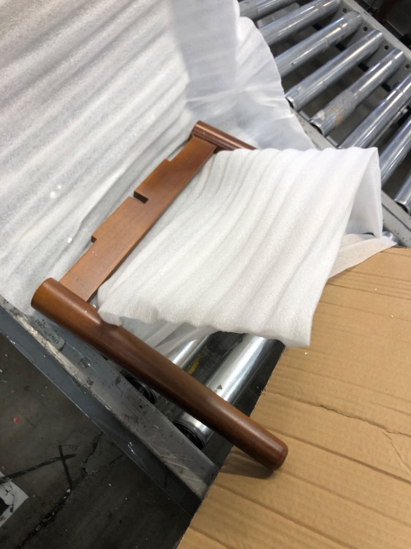 Photo 1 of uyoyous Wood Nightstand Modern Side Table for Bedroom Bedside Mid Century End Table with Drawer with Slide Rail and Shelf, 1 Drawer Caramel