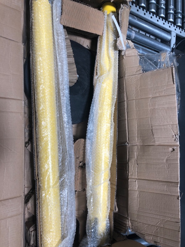 Photo 1 of **NON-REFUNDABLE**NO RETURNS**PARTS ONLY*** 
****BY BIDDING ON THIS ITEM, YOU UNDERSTAND THAT THIS SALE IS FINAL AND ITEM CANNOT BE RETURNED***CCW Series RBB-100 - Set of 2 Stanchion Retractable Belt Barriers, 11 ft. - Easy to Assemble, No Tools Required 
