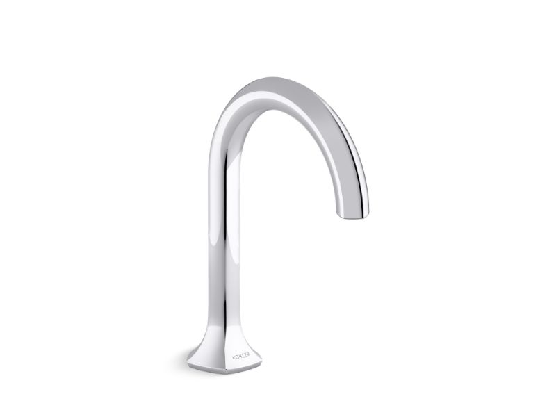 Photo 1 of  Occasion Bathroom Sink Faucet Spout with Cane Design in Polished Chrome