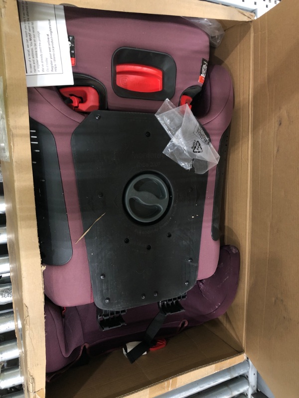 Photo 2 of Diono Monterey 4DXT Latch, 2-in-1 High Back Booster Car Seat with Expandable Height, Width, Advanced Side Impact Protection, 8 Years 1 Booster, Plum NEW! Plum