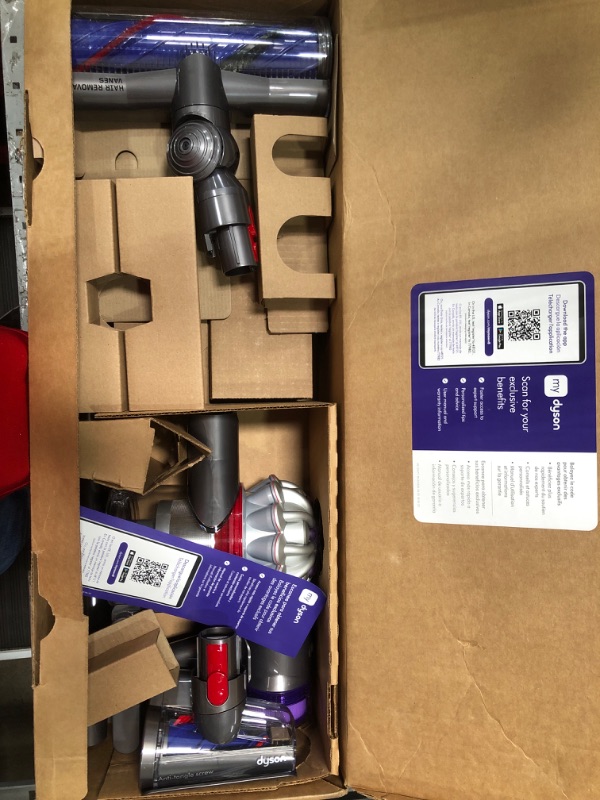 Photo 2 of Dyson V8 Plus Cordless Vacuum, Silver/Nickel