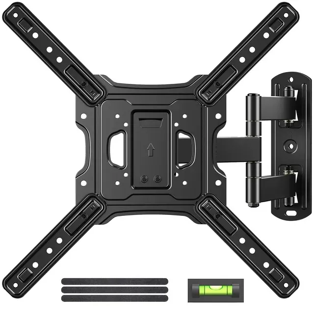 Photo 1 of **MISSING JUST ONE PIECE UNKNOWN, LOOKS NEW** USX MOUNT UL Listed Full Motion TV Mount, Swivel Articulating Tilt TV Wall Mount for 26-55Inch LED, 4K TVs, Wall Mount TV Bracket with VESA 400x400mm Up to 77lbs, Perfect Center Design -XMM006-1