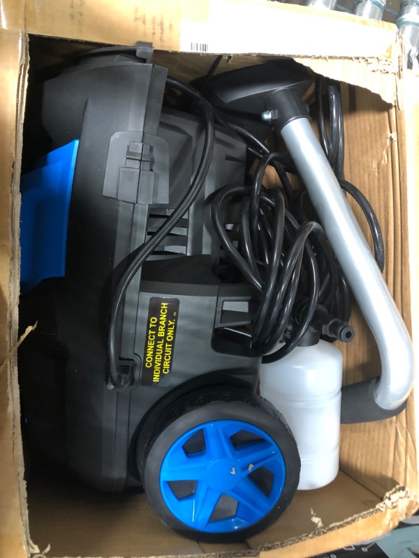 Photo 2 of **SEE NOTES** Electric Pressure Washer - Power Washer 4200 PSI Max 3.0GPM 35ft Power Cord Soap Tank 20ft Pressure Hose,High Pressure Washer Powered Car Cleaning for Garden, Garage 4200PSI