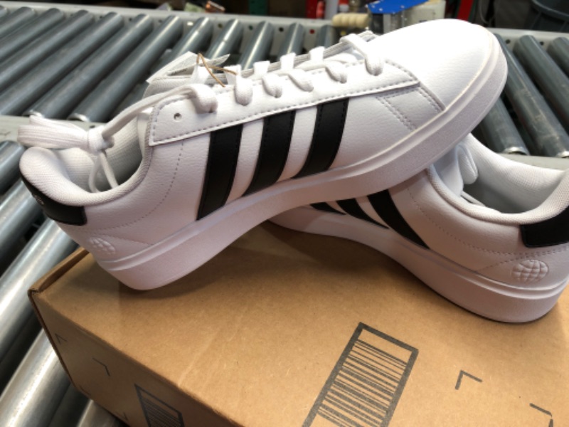 Photo 2 of adidas Women's Grand Court Cloudfoam Lifestyle Court Comfort Casual Sneakers from Finish Line