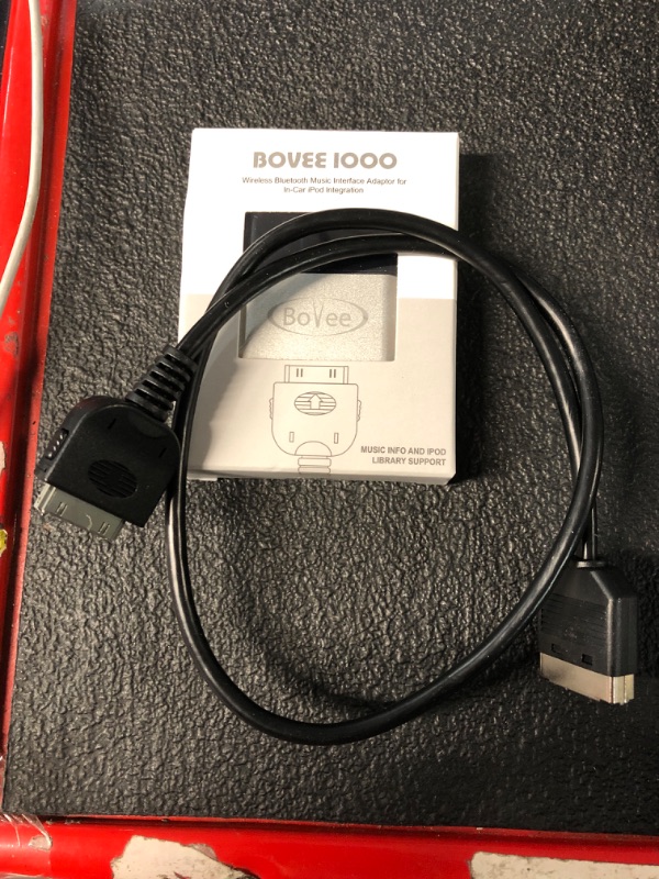 Photo 2 of Bovee 1000 Bundle with RR iPod Integration Cable Kit for Range Rover, Land Rover, Jaguar Wireless Audio Interface Car Kit for in car iPod Integration