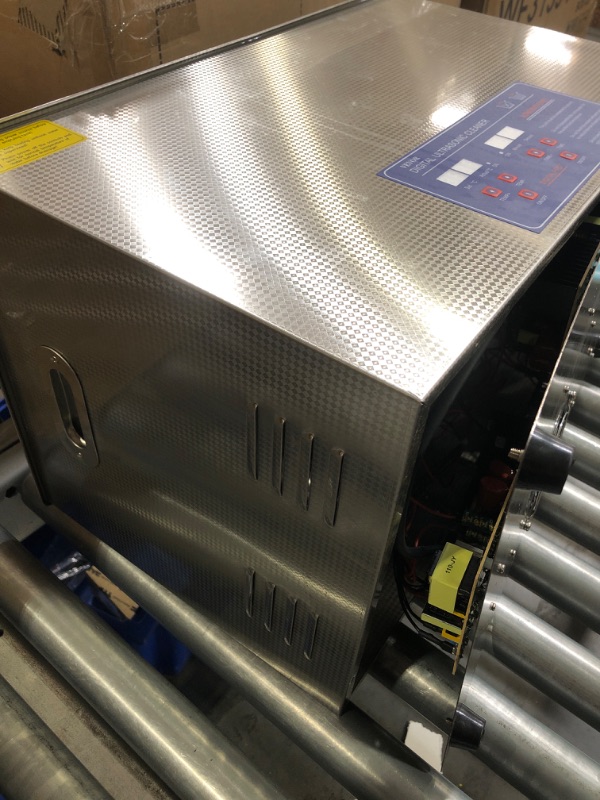 Photo 1 of (see images for damage) VEVOR 30L Industrial Ultrasonic Cleaner with Digital Timer&Heater 40kHz Professional Large 