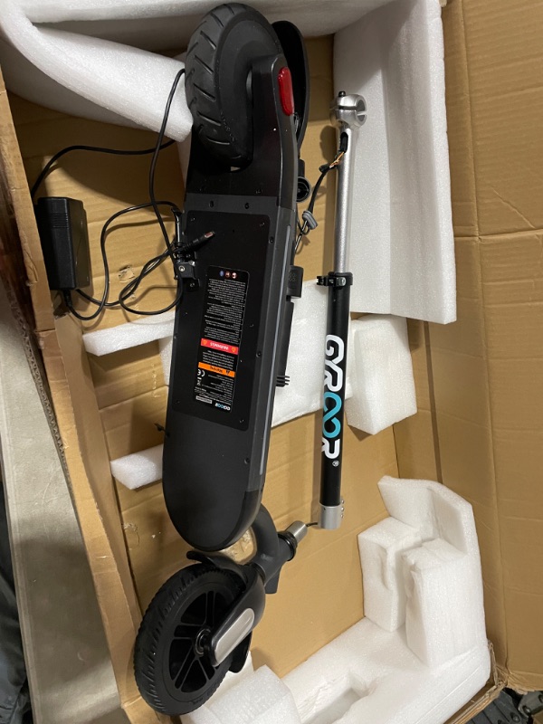 Photo 2 of **parts only no refunds**Electric Scooter-Adult Electric Scooter, Electric Commuter Scooter for Adults, TUNCKUN Foldable E-Scooter with 350W Power, 9-19 Mile Range,15 Mph Speed and 8.5" Solid Tires 180Wh