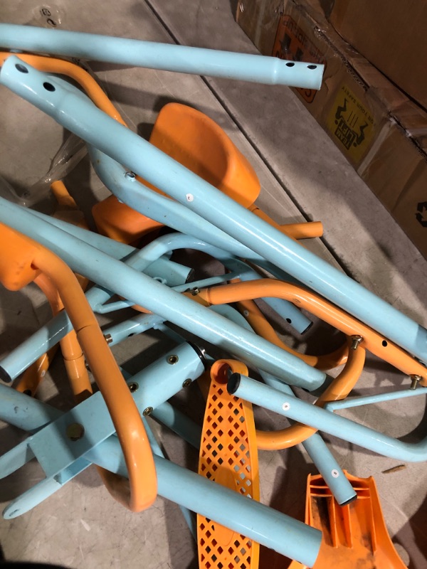 Photo 1 of **NON REFUNDABLE ITEM**(FOR PARTS ONLY)
Seat Teeter Totter for Kids Outdoor,360° Rotate Seesaw,Sit and Spin Teeter Totter for Kids, Toddlers, Boys, Children, Playground Equipment Swivel Teeter Totter for Outdoor Backyard/Indoor (4-seat)