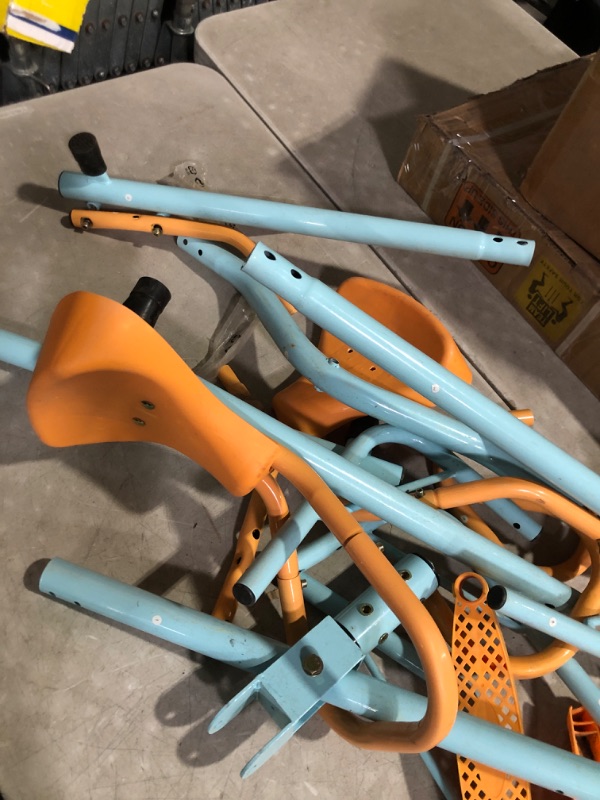 Photo 4 of **NON REFUNDABLE ITEM**(FOR PARTS ONLY)
Seat Teeter Totter for Kids Outdoor,360° Rotate Seesaw,Sit and Spin Teeter Totter for Kids, Toddlers, Boys, Children, Playground Equipment Swivel Teeter Totter for Outdoor Backyard/Indoor (4-seat)