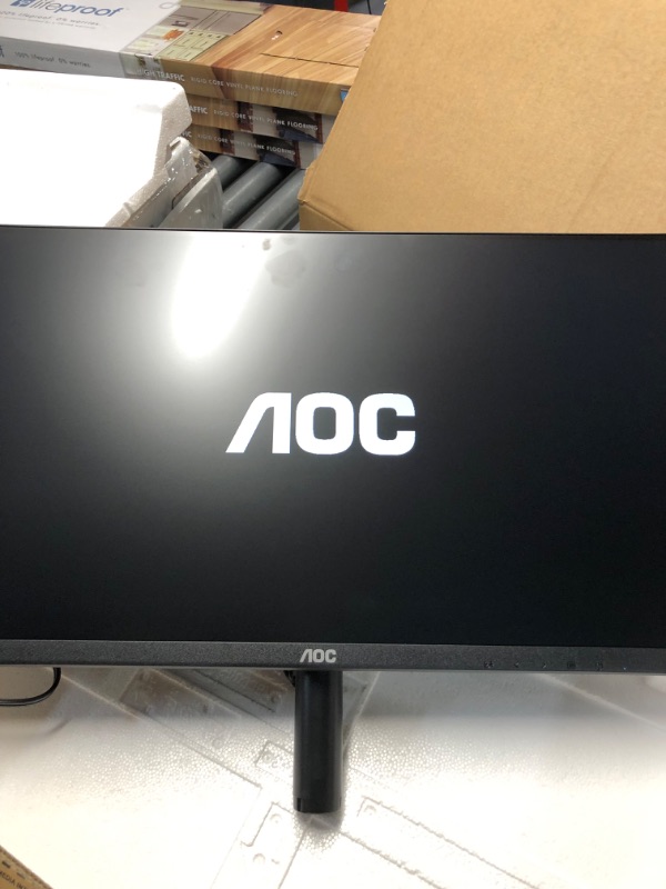 Photo 2 of AOC 24B2H2 24” Frameless IPS Monitor, FHD 1920x1080, 100Hz, 106% sRGB, for Home and Office